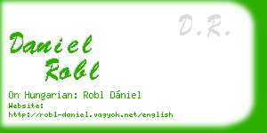 daniel robl business card